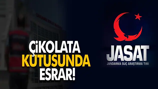 Çikolata Kutusunda Esrar!