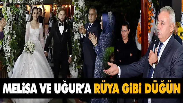 Melisa Ve Uğur' Rüya Gibi Düğün