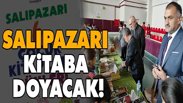 Salıpazarı Kitaba Doyacak!