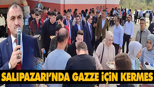 Salıpazarı'nda Gazze İçin Kermes