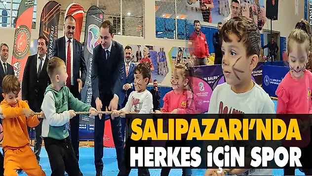 Salıpazarı'nda Herkes İçin Spor