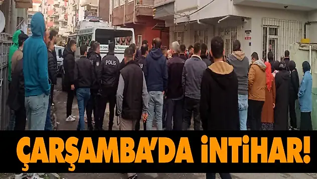 Çarşamba'da İntihar!