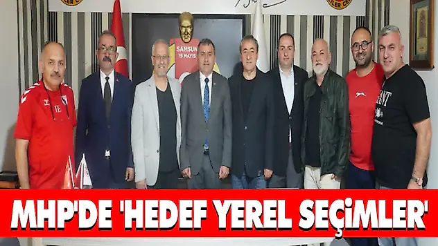 MHP'de 'Hedef Yerel Seçimler'