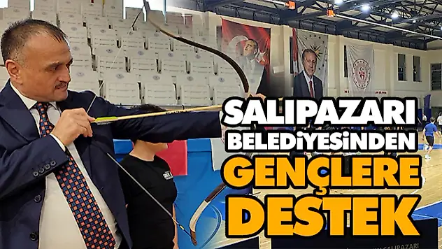 Salıpazarı Belediyesi'nden Gençlere Destek