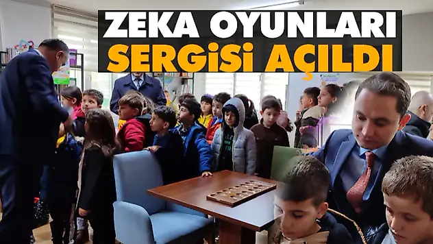 Zeka Oyunları Sergisi Açıldı