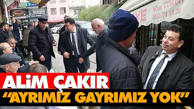 Alim Çakır 'Ayrımız Gayrımız Yok'