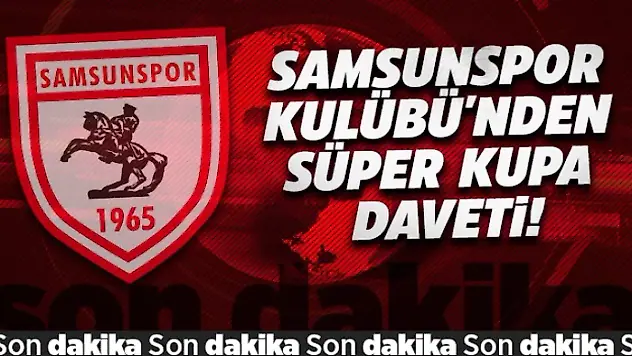 Işıkları Açtık, Bayrakları Astık, Samsun'a Bekliyoruz.