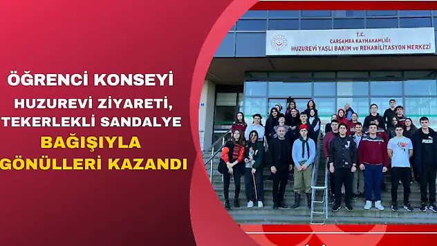 Çarşamba Mektebim Koleji Öğrenci Konseyi, Huzurevi Ziyareti ve Sosyal Sorumluluk Projesiyle Dikkat Çekiyor