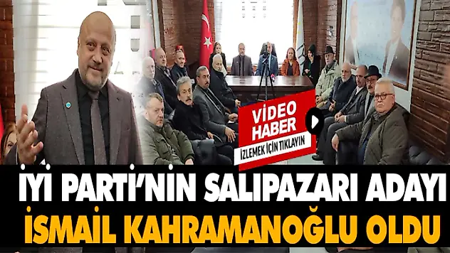 İyi Parti Salıpazarı Belediye başkan adayını açıkladı.