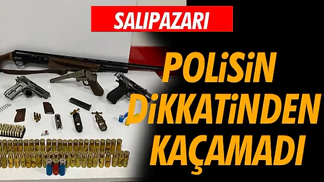 Polisin Dikkatinden Kaçamadı