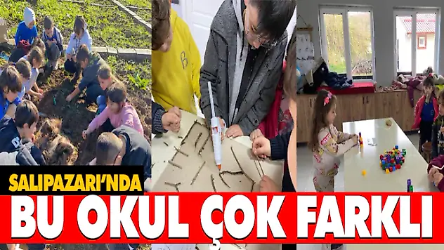Salıpazarı'nda Bu Okul Çok Farklı