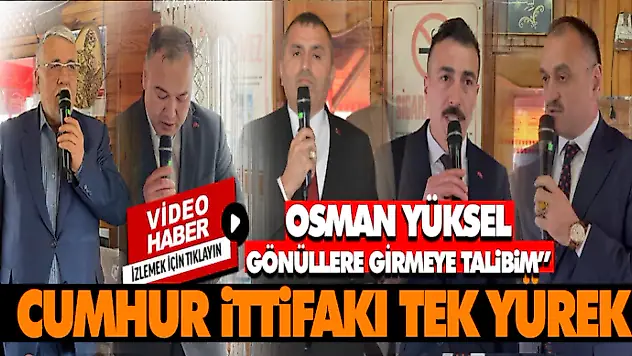 Salıpazarı'nda Cumhur İttifakı Tek Yürek