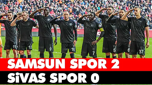 Samsunspor 2 - Sivasspor 0