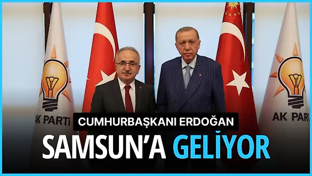 Cumhurbaşkanı Erdoğan, Samsun Ziyareti İçin Gün Sayıyor: 15 Şubat'ta Buluşma Heyecanı!