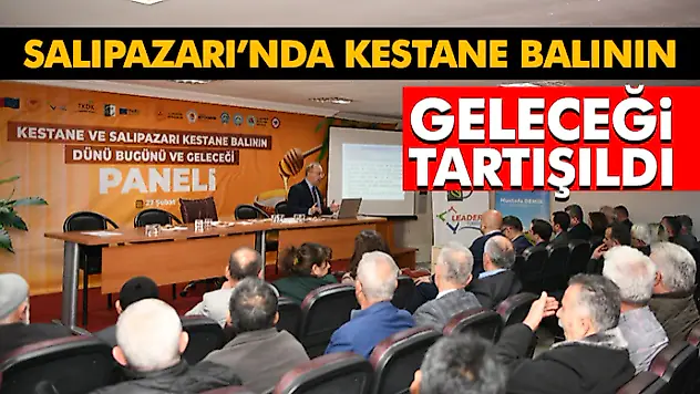 Salıpazarı'nda Kestane Balının Dünü Bugünü Ve Geleceği Tartışıldı