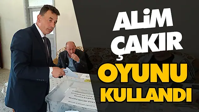 Alim Çakır Oyunu Kullandı