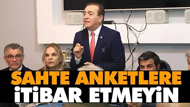 Öncü: Sahte Anketlere İtibar Etmeyin