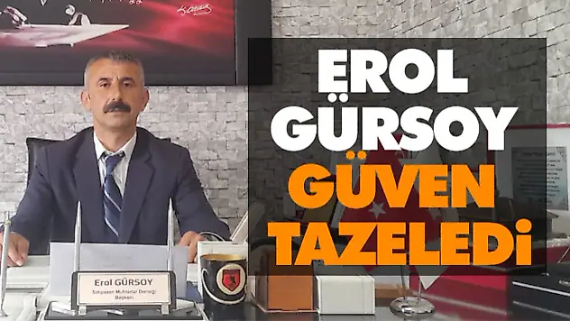 Erol Gürsoy Güven Tazeledi