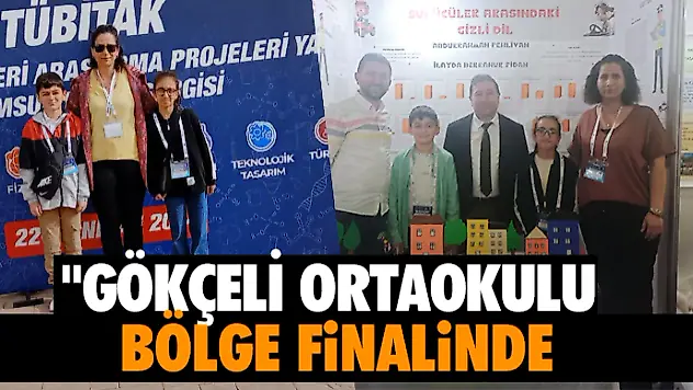 Gökçeli Ortaokulu Bölge Finalinde