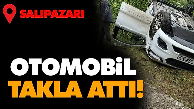 Otomobil Takla Attı!