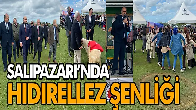 Salıpazarı'nda Hıdırellez Şenliği