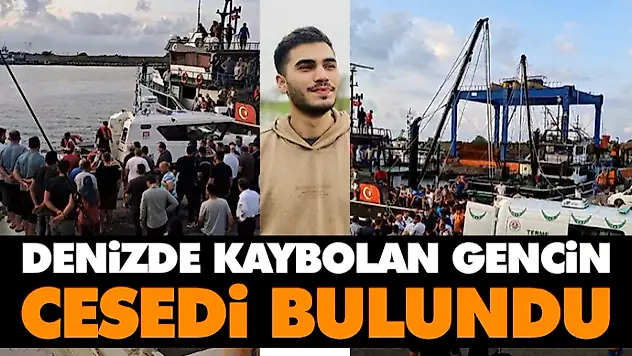 Denizde Kaybolan Gencin Cesedi Bulundu