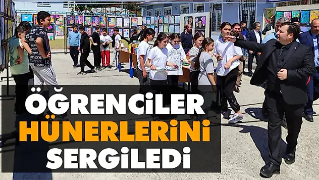 Öğrenciler Hünerlerini Sergiledi
