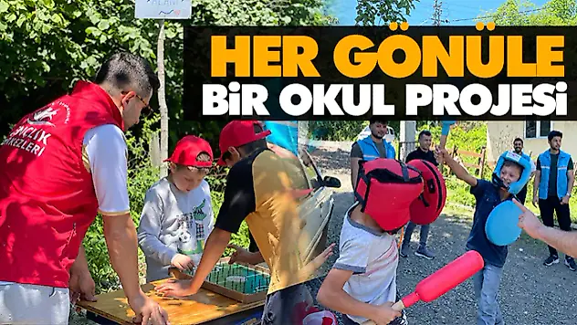 Salıpazarı'nda 'Her Gönüle Bir Okul Projesi'