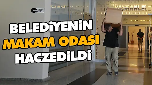 Belediyenin Makam Odası Haczedildi