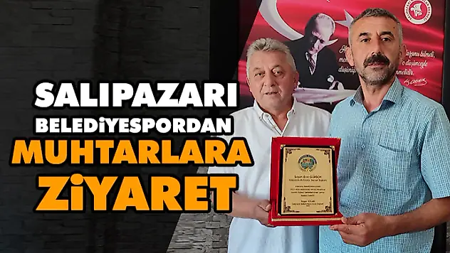 Belediyespordan Muhtarlara Ziyaret