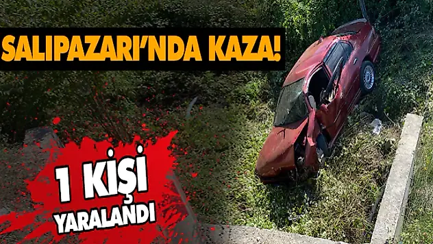 Salıpazarı'nda Kaza!
