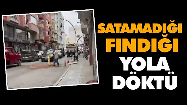 Satamadığı Fındığı Yola Döktü