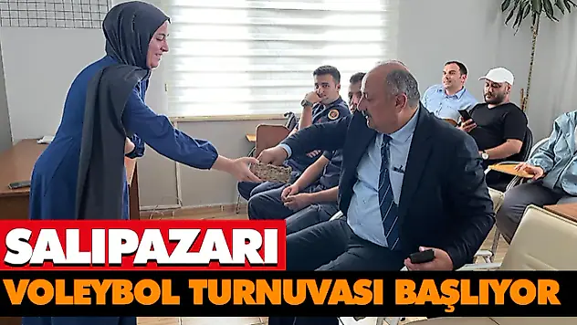 Salıpazarı Voleybol Turnuvası Başlıyor