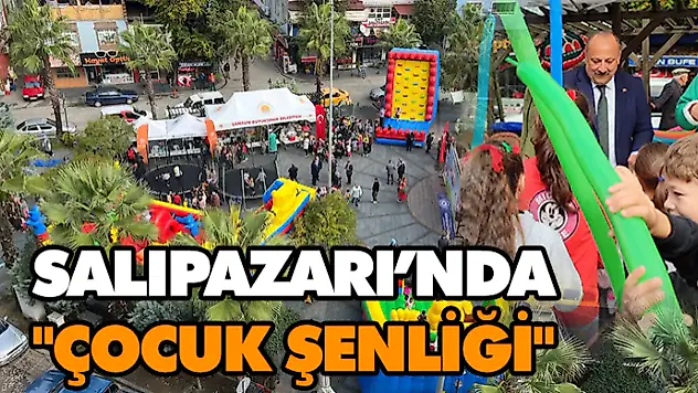 Salıpazarı'nda Coşkulu 'Çocuk Şenliği'