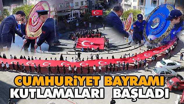 Salıpazarı'nda Cumhuriyet Bayramı Kutlamaları Coşkuyla Başladı