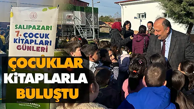Çocuklar Kitaplarla Buluştu