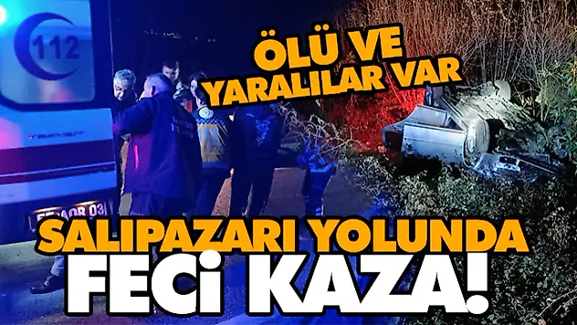 Salıpazarı Yolunda Feci Kaza! Ölü Ve Yaralılar Var
