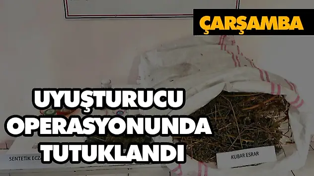 Uyuşturucu Operasyonunda Tutuklandı