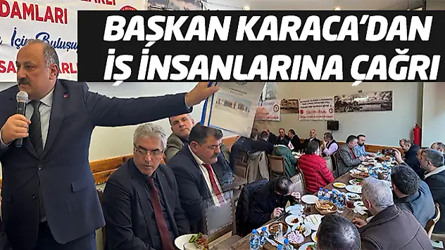 Başkan Karaca'dan İş İnsanlarına Çağrı: 'Salıpazarı'na Yatırım Yapın'