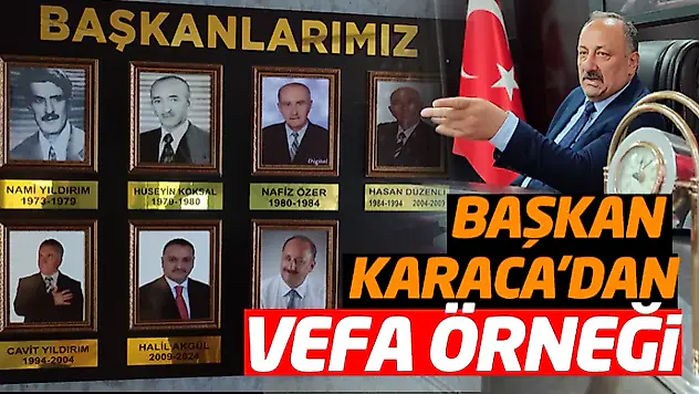 Karaca'dan Vefa Örneği