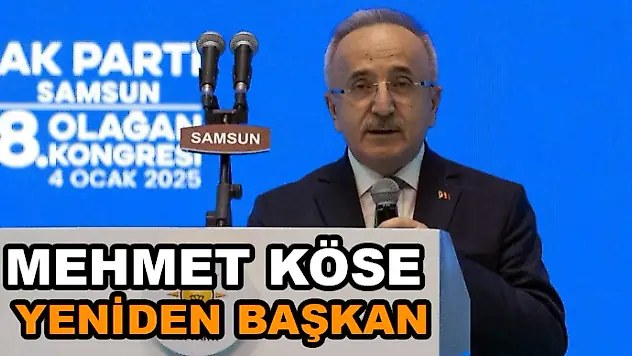Mehmet Köse Yeniden Başkan