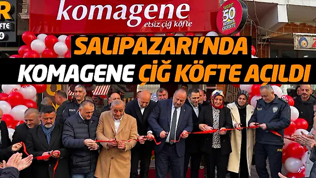 Salıpazarı'nda Komagene Çiğ Köfte Açıldı