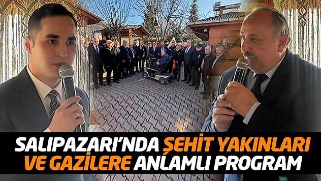 Salıpazarı'nda Şehit Yakınları Ve Gazilere Anlamlı Program
