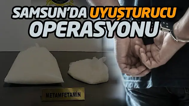Samsun'da Uyuşturucu Operasyonu: 3 Şahıs Gözaltında