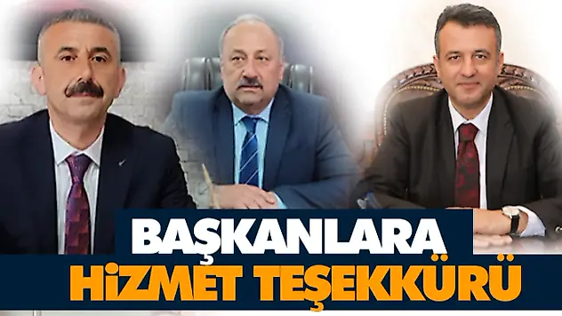Başkanlara Hizmet Teşekkürü