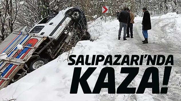 Salıpazarı'nda Trafik Kazası: 1 Yaralı