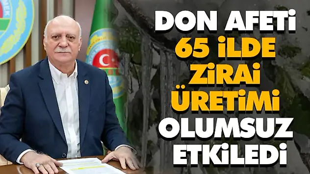 Don Afeti 65 İlde Zirai Üretimi Olumsuz Etkiledi