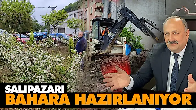 Salıpazarı Bahara Hazırlanıyor