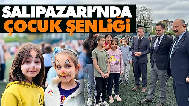 Salıpazarı'nda Çocuk Şenliği