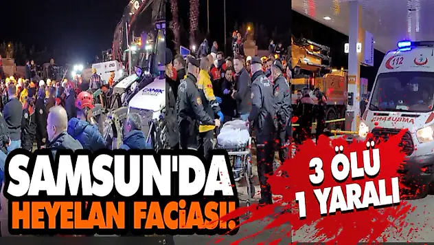 Samsun'da Heyelan Faciası!